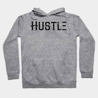 Hustle Black Hoodie